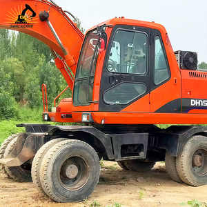 Factory Outlet Premium Original Tracks Buen rendimiento Doosan DH150W Rueda Excavadora usada para la venta - Product Image 3