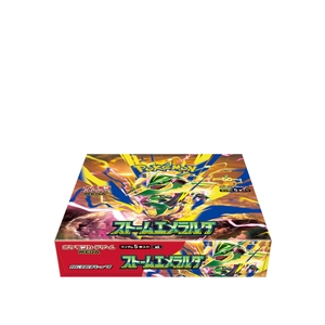 Caja de Sobres del Juego de Cartas Pokémon M6 Storm Emerald, Versión Japonesa Sellada, Pokémon MEGA Storm Emerald M6 Japonés TCG - Product Image 3