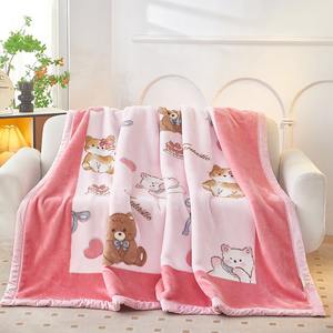 Couverture en peluche chaude, couverture super douce et épaisse pour l'hiver, couvertures pour l'hiver, 6 kg - Product Image 2