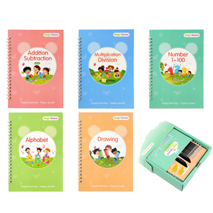 HOYE CRAFT vendita calda bambini alfabeto pratica <span class=keywords><strong>libro</strong></span> calligrafia quaderno Set <span class=keywords><strong>libro</strong></span> di apprendimento matematico - Product Image 3