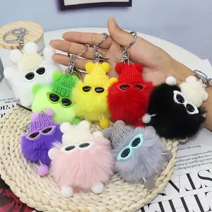 2023 nouveau Offre Spéciale pompon porte-clés créatif mignon elfe porte-clés sac suspendu en peluche poupée voiture porte-clés pendentif