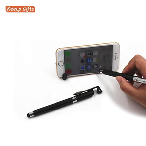 Bolígrafo multifunción 3 en 1 con logotipo personalizado promocional con soporte para teléfono - Product Image 3