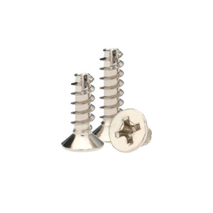 Phillips Head Self Tapping Screws M2 M3 M4 Countersunk Metal Fasteners Grade A Metric Carbon Steel Construction Use - Product Image 3