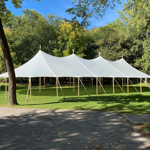 Tente de réception transparente de luxe sur mesure pour événements extérieurs, 20x40, 30x50, grandes tentes de mariage commerciales transparentes pour événements - Product Image 2