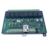 Módulo de Relé Ethernet MQTT de 8 Canales, 8 Entradas Digitales, Comunicación por Puerto TCP/IP, Protocolo RS485 Modbus, Carcasa de Placa de Conmutación de Red