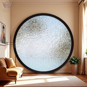 Ventana giratoria circular <span class=keywords><strong>de</strong></span> aluminio <span class=keywords><strong>de</strong></span> alta resistencia DEMEA para áreas climáticas extremas: Recubrimiento en polvo resistente a los rayos UV y reducción <span class=keywords><strong>de</strong></span> ruido - Product Image 2