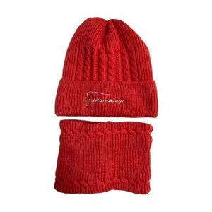 Women's Knitted Hat Warm Thick Winter Wool Style Korean Face Slimming <b>Beanie</b> Hat For Cold Weather - Product Image 2