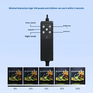 Groothandel Waterdichte LED Aquariumverlichting Vol Spectrum Visbakverlichting met Timer voor Beplantte Bakken <span class=keywords><strong>Hydroponics</strong></span> - Product Image 5