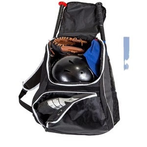 กระเป๋าใส่ไม้เบสบอลแบบสะพายหลังสำหรับกีฬากลางแจ้ง พร้อมช่องใส่รองเท้า  ตัวอย่างสินค้าฟรี  โลโก้สั่งทำได้ตามมาตรฐาน BSCI - Product Image 2