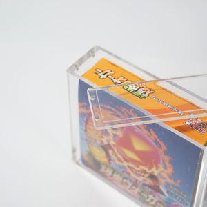 Pokeon Card Booster <b>Box</b> Display Case <b>Clear</b> <b>Acrylic</b> Protective Storage Holder for Japanese Cards - Product Image 5