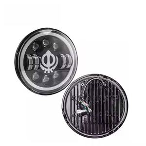 Faro LED Impermeable IP68 de 7 Pulgadas, 75W, 10000LM, 6000K, con Anillo Halo y Ojo de Ángel, Luz Alta/Baja para Ranger - Product Image 5