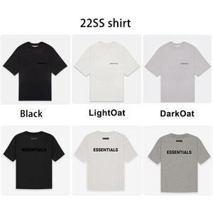 เสื้อยืดดีไซน์เนอร์ SS22 คุณภาพสูง ขายดี 1:1 สำหรับผู้ชาย ทรงหลวม สไตล์สตรีทแฟชั่น แขนสั้น - Product Image 1