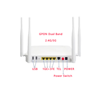 FTTH Gpon PT939G ONT 1GE + 3FE + 1PORT + 2.4G/5G WIFI double bande Gpon Wifi routeur réseau équipement de fibre optique