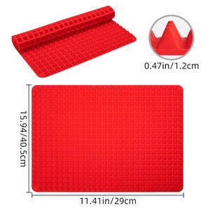 Tapis de cuisson en silicone écologique pas cher, antidérapant, résistant à la chaleur, de qualité alimentaire, imperméable, facile à nettoyer, réutilisable, pour la cuisine - Product Image 1