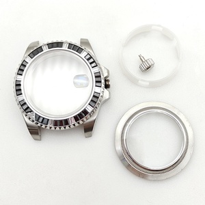 นาฬิกากันน้ำซับมารินขนาด40มม. ใหม่ทำจากสเตนเลส316L เคสเพชรกระจกแซฟไฟร์เหมาะสำหรับ2813/8215การเคลื่อนไหว - Product Image 6