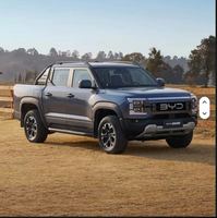 Pick-up électrique BYD Shark 2024 PHEV hybride, camion de transport prêt pour le désert, avec longue autonomie et technologie IA intelligente, PHEV d'occasion