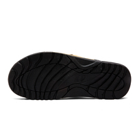 Chaussures Flip Flop OEM/ODM moins chères Pantoufles à bande tricotées à la mode pour hommes Chaussures de marche de plage antidérapantes