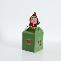 Boîte cadeau de Noël en gros pour pommes, boîte à fruits en papier portable Xiyu, boîte cadeau de vacances vide personnalisable avec logo, petite taille, directement de l'usine