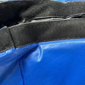 Zoshine, nuevo estilo, cubierta de trampolín de PVC azul, <span class=keywords><strong>Protector</strong></span> de borde de trampolín Circular, resortes de repuesto, diseño plegable y suave - Product Image 6