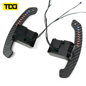 Palancas de cambio magnéticas de fibra de carbono TDD LED para Hyundai N GT i30N Kona N Elantra N Veloster N, palancas de cambio para volante. - Product Image 2