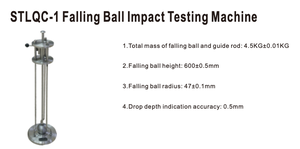 Präzisions-Fallkugel-Schlagprüfmaschine für Kunststoff- und Glasmaterialien zur Prüfung der Schlagfestigkeit - Product Image 2