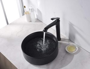 Prix direct usine pas cher rond <span class=keywords><strong>noir</strong></span> mat comptoir lavabo à <span class=keywords><strong>main</strong></span> petite taille personnalisé lavabo en céramique - Product Image 5