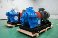 Pompe centrifuge à double aspiration QS pour l'alimentation en eau des mines