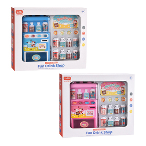Máquina Expendedora <span class=keywords><strong>de</strong></span> bebidas <span class=keywords><strong>de</strong></span> simulación para niños y niñas, juguete educativo <span class=keywords><strong>de</strong></span> simulación con <span class=keywords><strong>voz</strong></span> automática, colección <span class=keywords><strong>de</strong></span> regalo - Product Image 1
