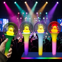   LED-Leuchtstab mit 3D-Modus, individuellem Logo, 15 RGB-Farben, aus Kunststoff, tragbar, für Fan-Club-Unterstützung