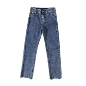 GZY overstock clearance pant jeans for women stocklot sale women jeans trousers