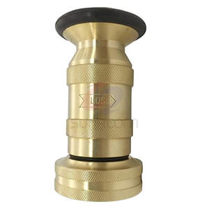 Equipement de lutte contre les incendies électriques en laiton Buse tout brouillard avec motif de pulvérisation réglable pour les feux à énergie électrique de classe a B C - Product Image 5