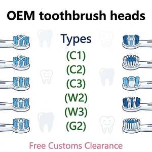 OEM OB <b>Toothbrush</b> <b>Heads</b> G1 G2 G3 <b>Toothbrush</b> <b>Heads</b> Electric ToothbrushHeads Replacement <b>Head</b> Oral vibrosonic <b>toothbrush</b> - Product Image 1