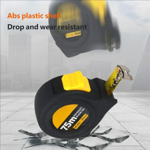 थोक पावरलिफ्ट TM010 मीट्रिक शाही एब्स टेप माप 3 मीटर/5 मीटर/7.5 मीटर/10 मीटर भारी शुल्क स्टील 19/25 मिमी ब्लेड चौड़ाई मैनुअल लॉक - Product Image 3