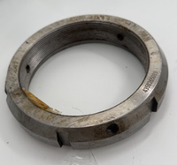 Écrou de blocage fendu en acier haute résistance 4350265089, filetage interne de précision, usinage CNC, fixation sécurisée, usage industriel
