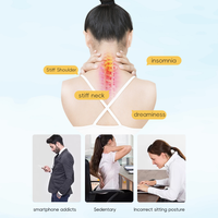 Dispositif de massage cervical en U pour la traction, en mousse à mémoire de forme, soulagement de la douleur, fonctionnel pour le sommeil en avion et le lit, vente en gros