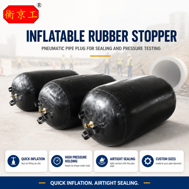 Inflatable Rubber Pipe Plug Inflatable Rubber Stopper Pipe Blockage Rubber Balloons Pipeline/Pneumatic Bridge Rubber Balloons