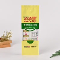 Haute qualité 500g semoule de blé dur Capellini pâtes nouilles spaghetti instantanées pour soupe dans une pochette en plastique PET