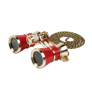 Moda elegante teatro lirico corse di cavalli 3x25 <span class=keywords><strong>Vintage</strong></span> occhiali da Opera HD <span class=keywords><strong>binocolo</strong></span> con catena - Product Image 3