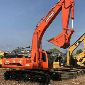 Moteur puissant 42 tonnes Grande excavatrice Doosan Dh420lc-7 d'occasion Epa Ce Dx420lc-9c Excavatrice d'occasion avec accessoires - Product Image 2