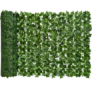 Écran de lierre artificiel, 1 cm x 0.5x3M, pour le jardin, couverture murale, à feuilles en treillis, décoration et arrière-cour, plantes, clôture artificielle, rouleau - Product Image 1