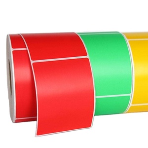 Étiquette thermique personnalisée 76mmx127mm, papier adhésif semi-brillant, impression couleur, étiquette de transfert thermique, autocollant code-barres 3x5 - Product Image 3