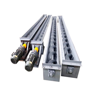 Có thể điều chỉnh tốc độ công nghiệp xi măng Carbon thép xoắn ốc băng tải U trough Auger vít băng tải nhà sản xuất - Product Image 1