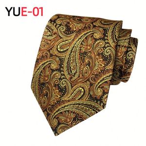 Cravates pour hommes en polyester à motif paisley, <span class=keywords><strong>grandes</strong></span> cravates à fleurs tendance, cravates de costume pour hommes, nouveauté <span class=keywords><strong>2023</strong></span> - Product Image 4