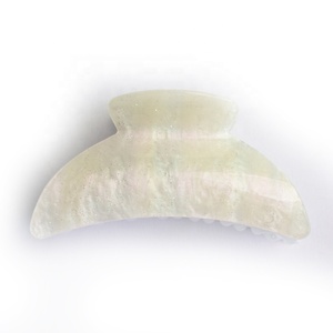 Ziming-Pinza de pelo de ácido acético para mujer y niña, talla grande, <span class=keywords><strong>Mio</strong></span>, elegante, de mármol, de acetato - Product Image 3