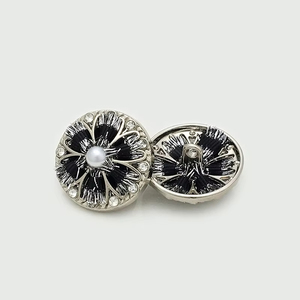 20MM Purple Zircon Design Luxury <strong>Shank</strong> Clothing Elegant High Quality Shinning Rhinestone Sewing <strong>Button</strong> for DIY - Product Image 1