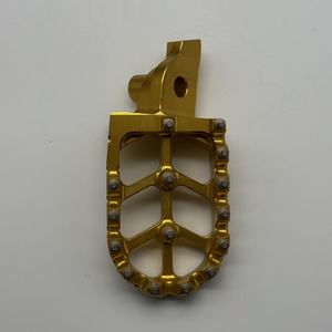 CNC 오토바이 빌렛 MX 와이드 풋 페그 페달 레스트 개조/업그레이드 - Product Image 5