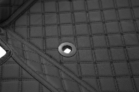 Ensemble de tapis de sol de voiture double couche 2025 pour Vezel Compass, installation portable diamantée, sans perte de poils