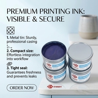 Impression offset feuille par feuille à séchage rapide pour machine d'impression commerciale haute vitesse, faible odeur, qualité supérieure CMYK/couleurs