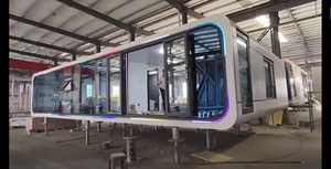 <span class=keywords><strong>Casa</strong></span> Capsula Rivoluzionaria Ecologica con Componenti che Permengono a un Dispositivo di Disposizione Infinito Attraverso l'Unione e la Separazione - Product Image 3