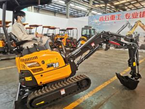 Xn18 xiniu קומפקטי מחפר מיני המסלול הידראולי עופר גינה ציוד בנייה יצרן ציוד - Product Image 6